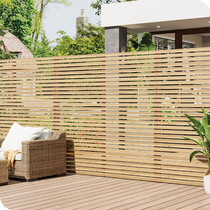 Garden Fence Panels, Slats & Mesh