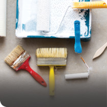Paint Brushes, Rollers & Trays