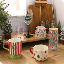 Christmas Glasses & Mugs